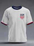 USA Soccer FIFA 2026 World Cup T-Shirt Men's Game Day Clothing Gifts For Son Soccer Lovers - Merchluma