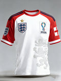 England Soccer FIFA World Cup 2026 Shirt 3 Lions Football Merch Gifts For Game Day Football Lovers - Merchluma