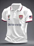 USA Soccer 2026 FIFA World Cup Polo Shirt Soccer Fan Merch Game Day Gifts For Supporters - Merchluma