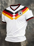 Germany Soccer 2026 World Cup V-Neck Shirt Game Day Clothing FIFA World Cup Merch Fan Gifts - Merchluma