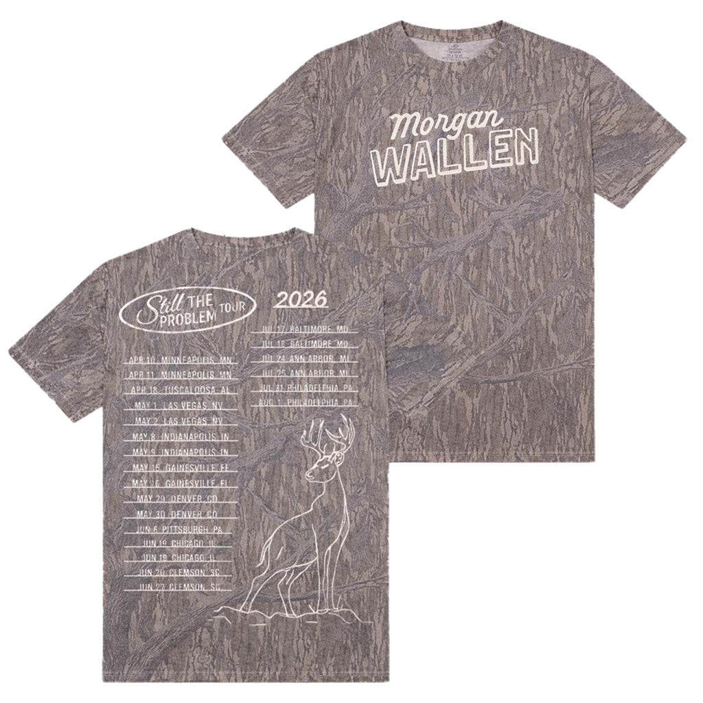 Morgan Wallen Still The Problem Tour 2026 Camo T-Shirt Morgan Wallen Merch Gift Ideas - Merchluma