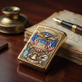 USA 250th Anniversary 1776 2026 Zippo Lighter Case 4th Of July Merch Gifts For Him - Merchluma