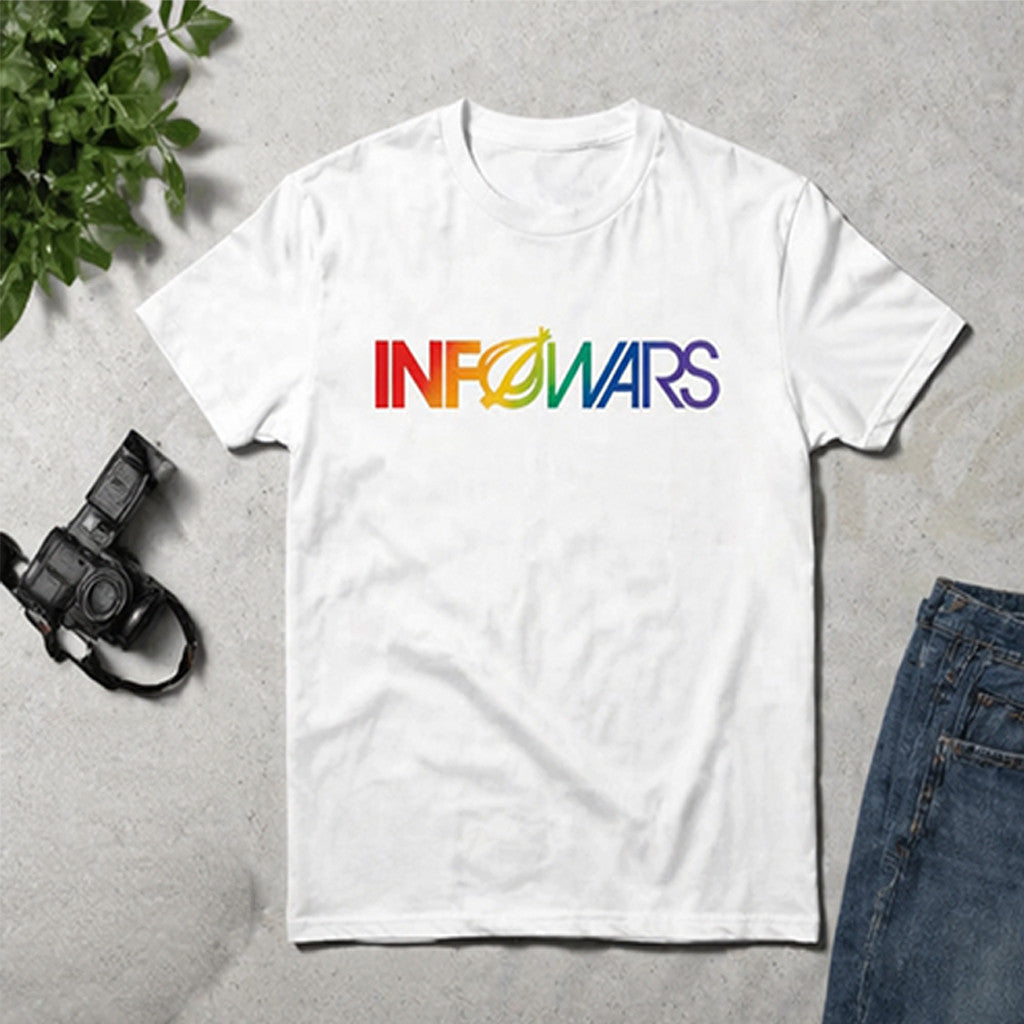 Onion InfoWear Infowars Mashup Logo T-Shirt White Unique Gifts For Friends - Merchluma