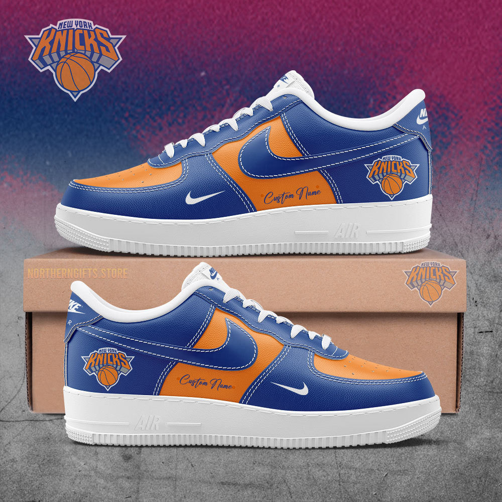 Custom Name New York Knicks Shoes New York Knicks Finals Merch Gift Ideas For Men - Merchluma