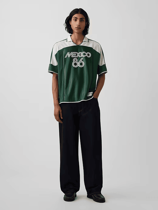 GAP Mexico Jersey Gap World Cup Merch Game Day Clothing Gifts For Mexico Football Fans - Merchluma