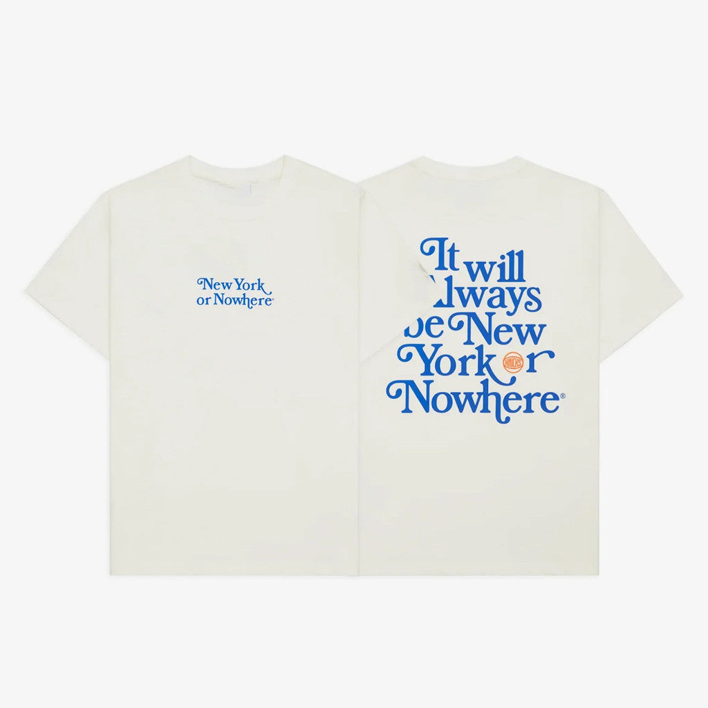 New York Or Nowhere Merch 2026 Knicks Motto T-Shirt NY Basketball Fan Gear Father's Day Gifts - Merchluma