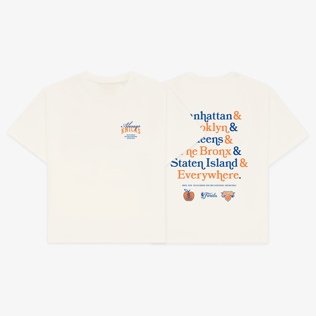 New York Or Nowhere Merch Knicks 6th Borough 2026 Finals T-Shirt Always Knicks Shirt Fan Gifts - Merchluma