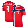 FIFA World Cup 2026 Merch #9 Erling Haaland Norway National Team 2026 Home Match Jersey - Merchluma