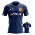 Custom Scotland FIFA World Cup 2026 Merch Scotland Soccer V-Neck Jersey WC 2026 Fan Gear - Merchluma