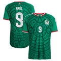 Mexico FIFA World Cup 2026 Merch Raul Jimenez #9 Mexico National Team 2026 Home Jersey Green - Merchluma