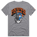 New York Knicks Merch 2026 NY Knicks X The Grateful Dead Homage Skull T-Shirt Best Fan Gifts - Merchluma
