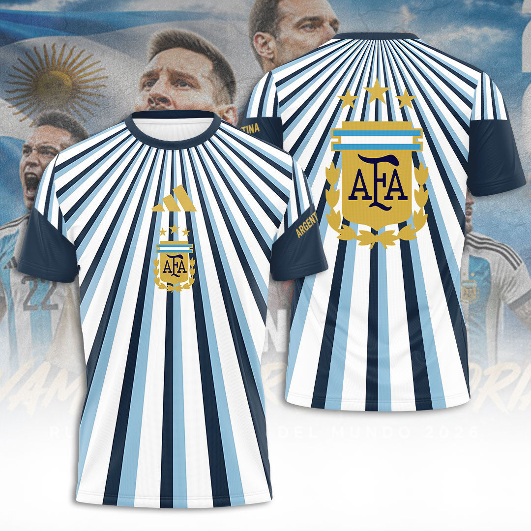 Argentina National Football Pre Match 2026 Shirt Argentina FIFA World Cup 2026 Merch Gifts - Merchluma