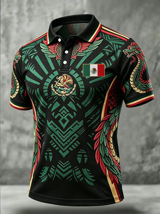 Mexico Football World Cup 2026 Polo Shirt Game Day Mexico National Team Merch FIFA Gifts - Merchluma