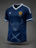 Scotland FIFA World Cup 2026 V-Neck Shirt We Have A Dream Shirts Soccer Fan Gifts For Him - Merchluma