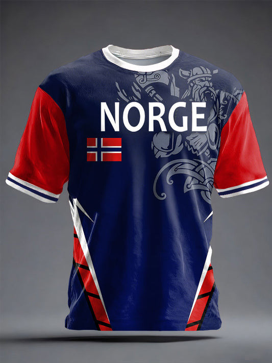 Norway Football World Cup 2026 T-Shirt Game Day Shirt FIFA Merch Gifts For Norway Football Fans - Merchluma