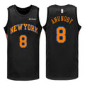 New York Knicks #8 OG Anunoby Swingman Jersey Black NY Knicks Merch Gifts For Basketball Fans - Merchluma