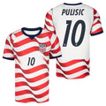 USA USMNT Merch USMNT 2026 Christian Pulisic #10 Home Replica Jersey Stripes FIFA Merch - Merchluma