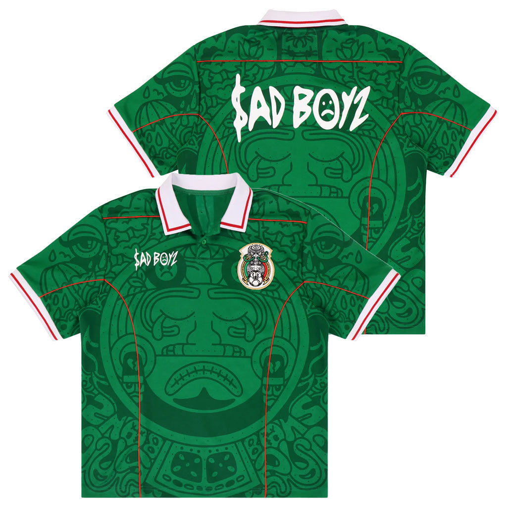 Sad Boyz Merch 2026 LIGA Sad Boyz Polo Shirt Green Sad Boyz WC Merch Gifts For Father's Day - Merchluma