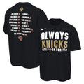 New York Knicks Champions Merch NY Knicks 2026 Finals Champions Roster Club T-Shirt Black - Merchluma
