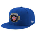 New York Knicks Champions Merch Knicks 2026 Finals Champions Locker Room Snapback Hat Embroidered - Merchluma