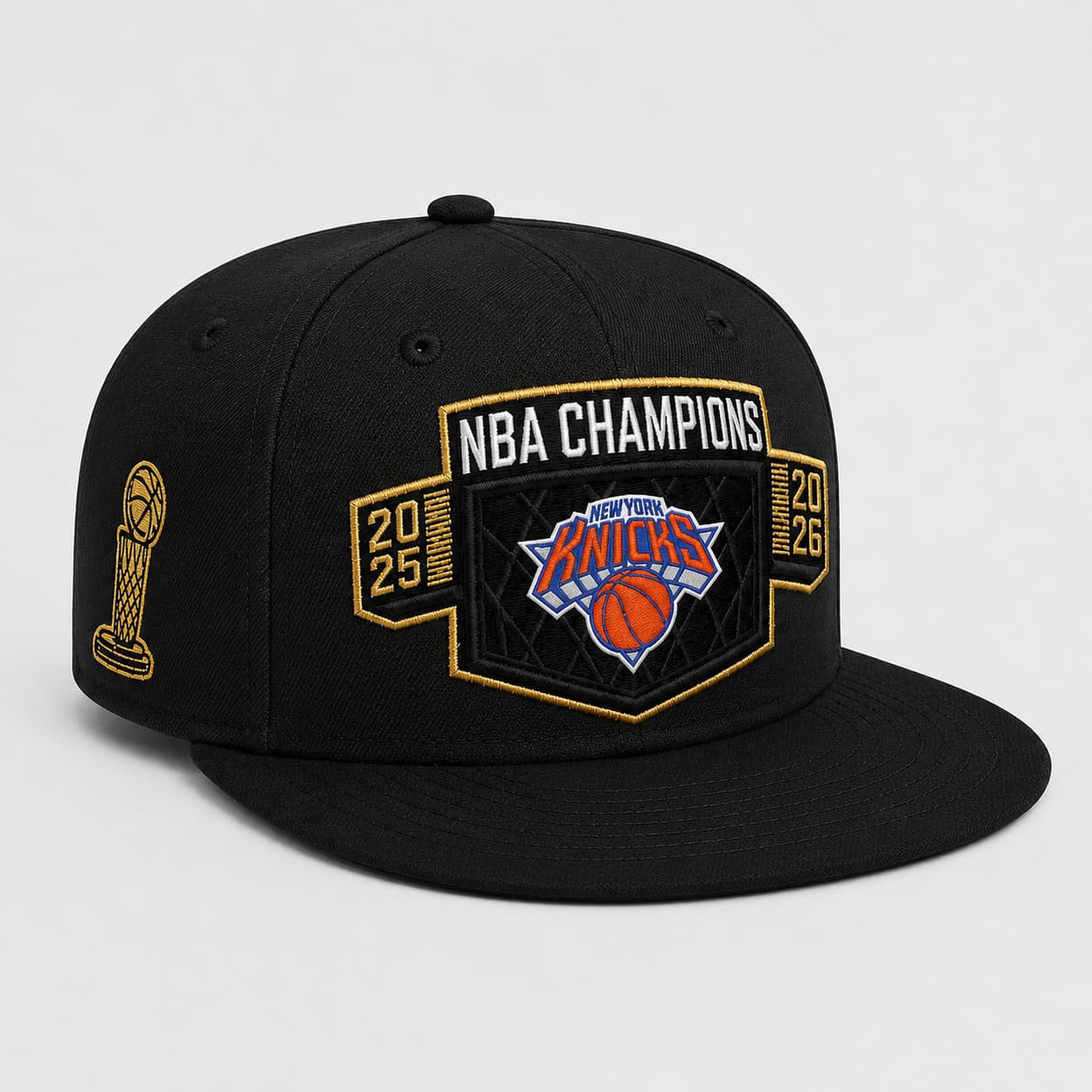 2026 Knicks Champions Locker Room Snapback Hat - Merchluma