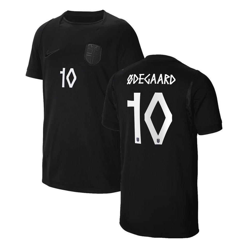 Norway National Team Merch 2026 Martin Odegaard #10 Norway National Team Jersey Gifts For Fan - Merchluma