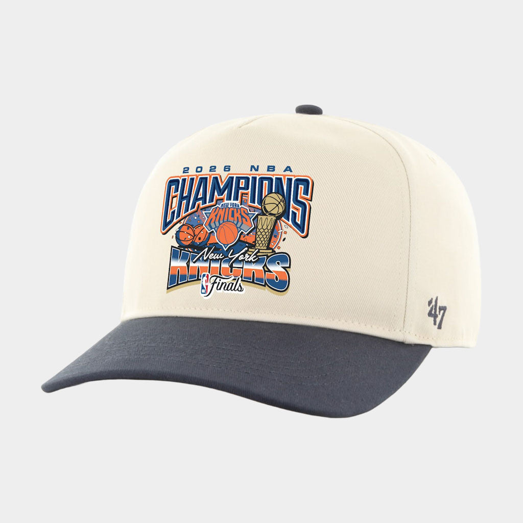 New York Knicks Champions Merch '47 NY Knicks 2026 Finals Champions Embroidered Hat Fan Gifts - Merchluma