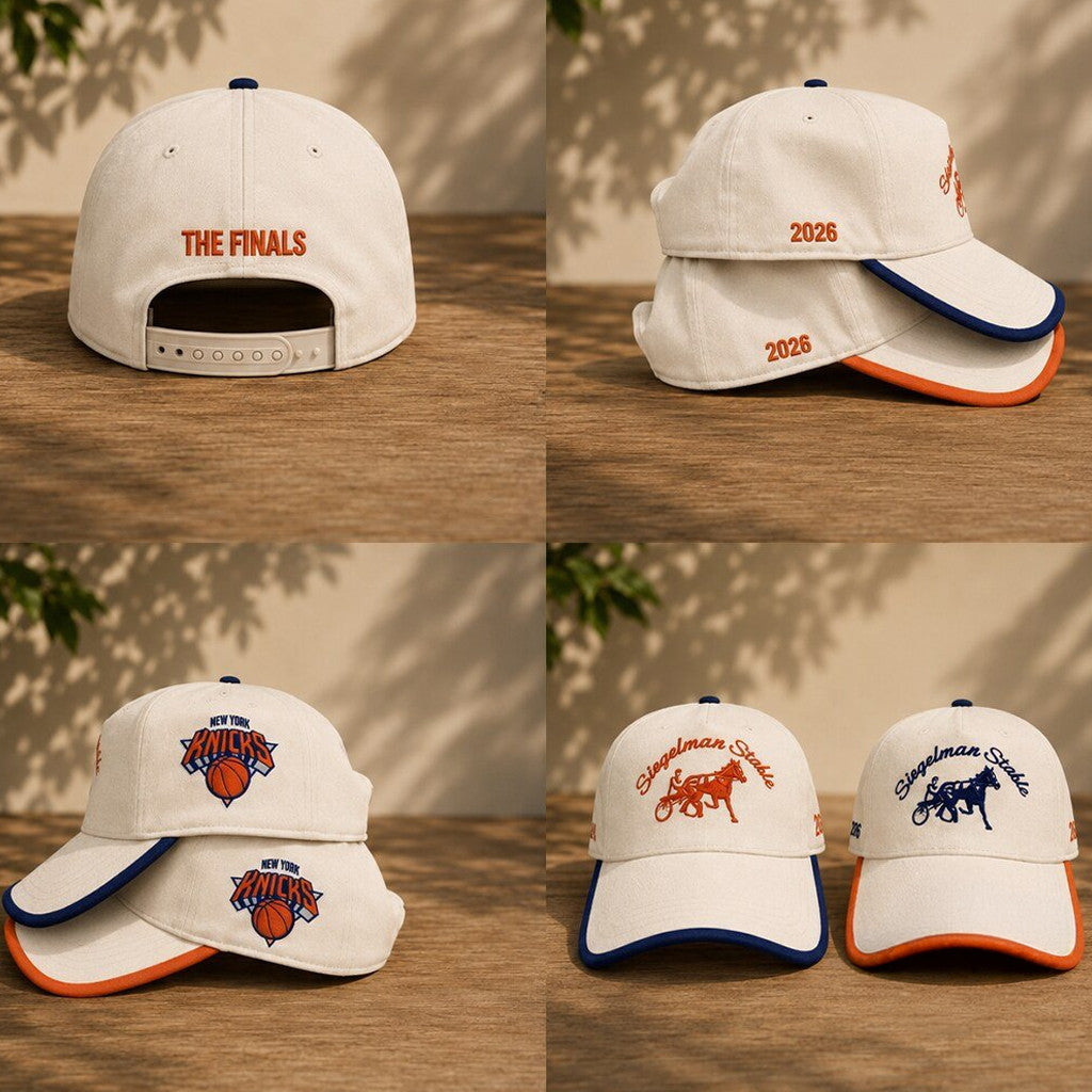 Siegelman Stable x New York Knicks Finals 2026 Hat Embroidered Knicks Merch Gifts For Fan - Merchluma