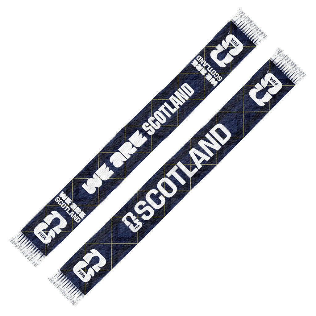 Scotland FIFA World Cup Merch 2026 We Are Scotland Scarf Game Day Gear Gift For Football Fans - Merchluma