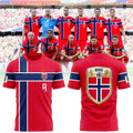 Norway FIFA World Cup 2026 T-Shirt Norway National Team Merch Gift For Football Lovers - Merchluma