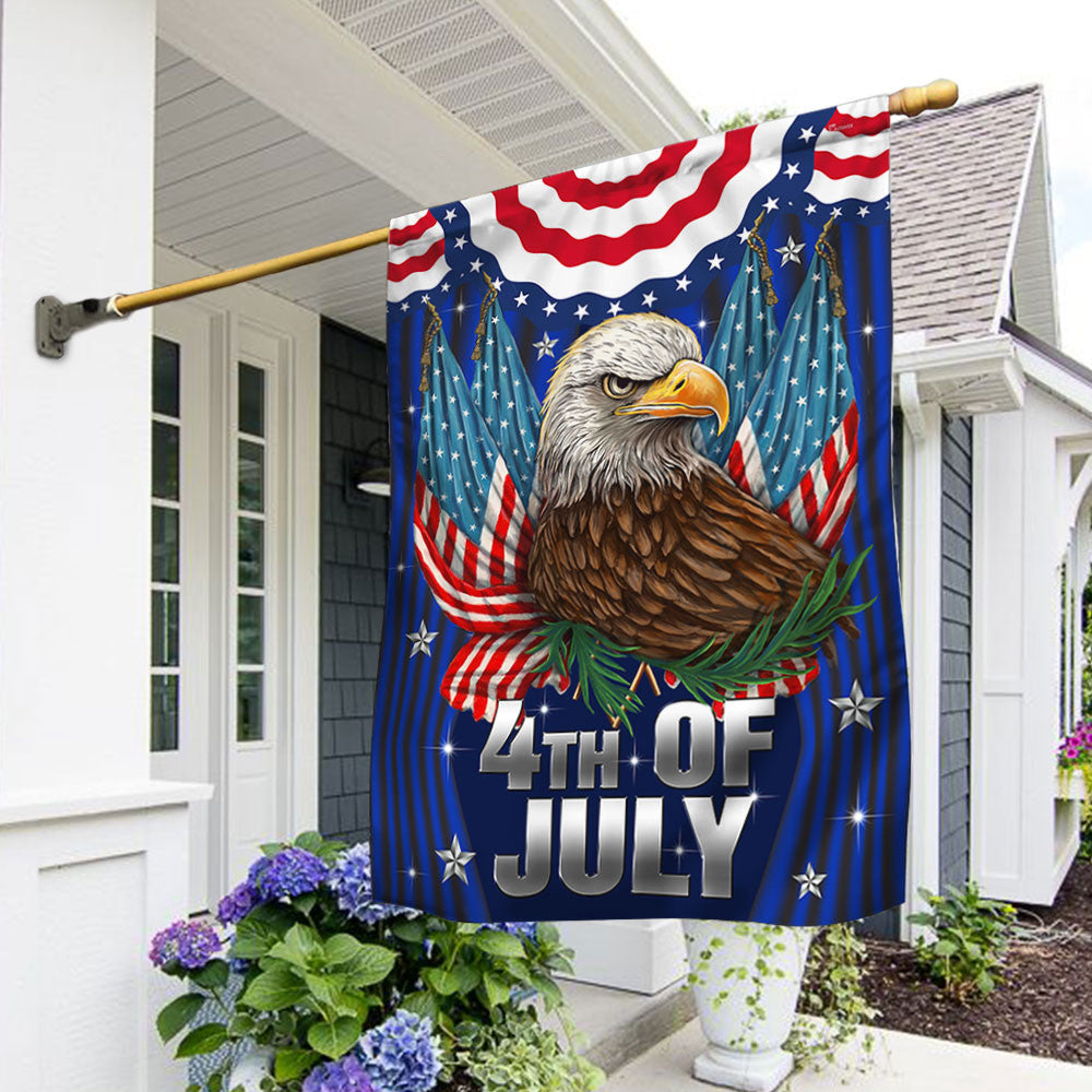 America's 250th Birthday Eagle Flag Fourth Of July Patriot Home Decoration - Merchluma
