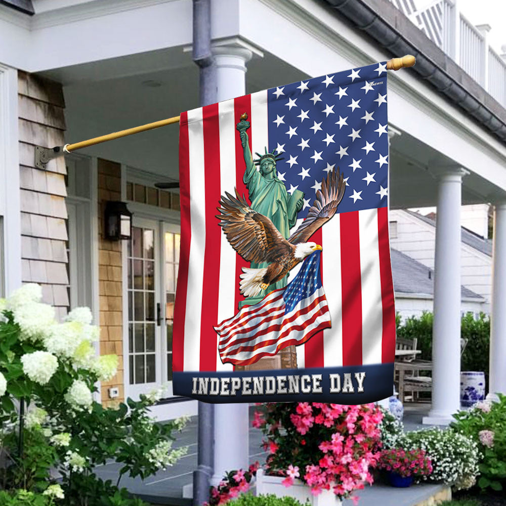 Flagwix American Flag - Happy 4th of july USA Flag - Patriotic Double-Sided Flag - Merchluma
