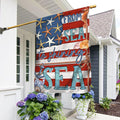 From Sea To Shining Sea American Flag 1776 2026 Merch Patriotic Decorations - Merchluma