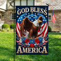 God Bless America Eagle Flag 4th Of July Garden Decorations Patriotic Gift Ideas - Merchluma