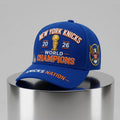 2026 NY Knicks World Champions Hat New York Knicks Finals Championship Merch Fan Gifts - Merchluma