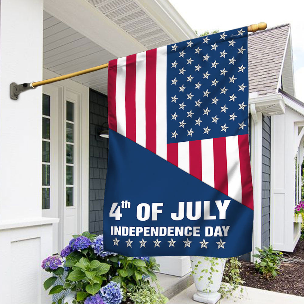 Happy 4th Of July Independence Day American Flag Patriotic Home Decor - Merchluma