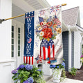 USA 250Th Anniversary Flag Independence Day Welcome Patriotic Home Decor - Merchluma