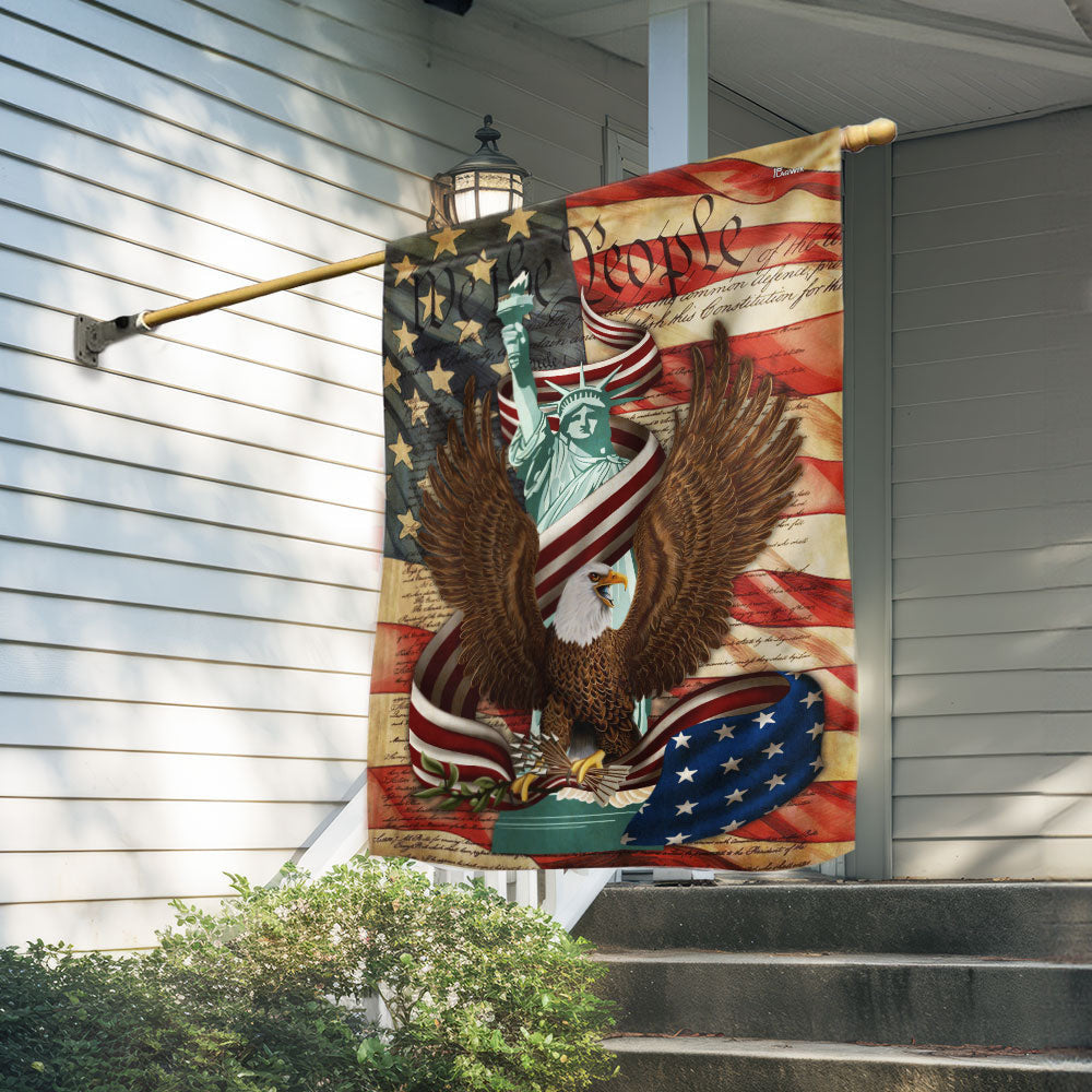 USA 250Th Anniversary Flag We The People Flag Patriotic Outdoor Decor - Merchluma