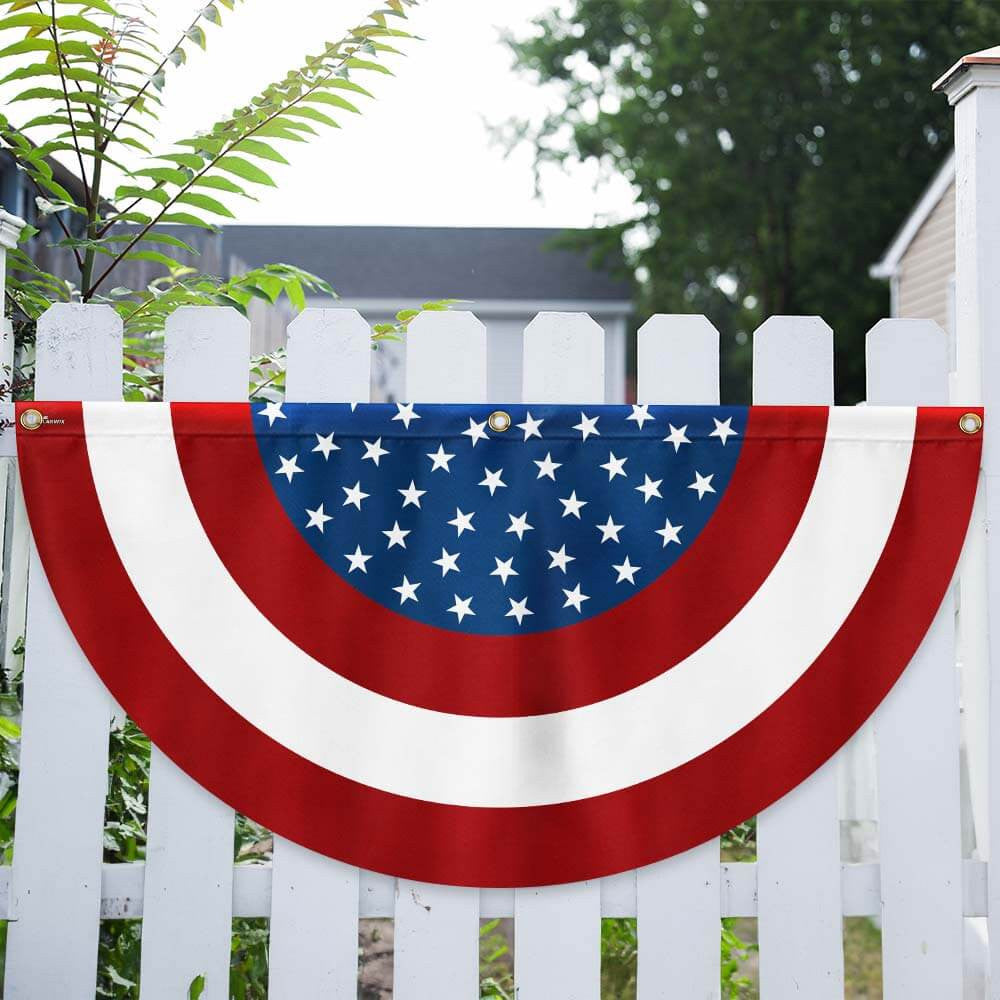 250 Years Of America Fan Flag Best 4Th Of July Outdoor Decor Gift For Veteran - Merchluma