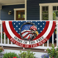 250 Years Of America Fan Flag Home Of The Free Because Of The Brave Patriotic Flag - Merchluma