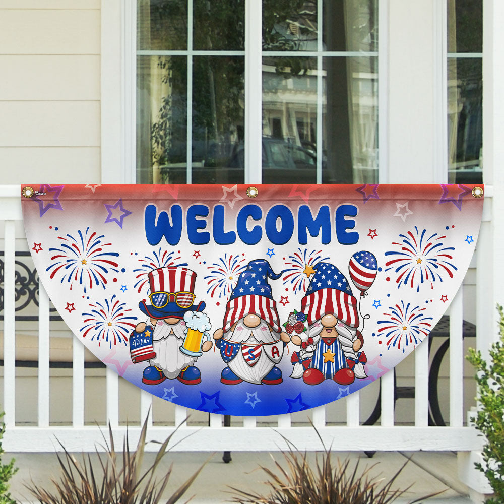 USA 250Th Anniversary Fan Flag 4th Of July Patriotic Flag Patriotic Home Decor - Merchluma