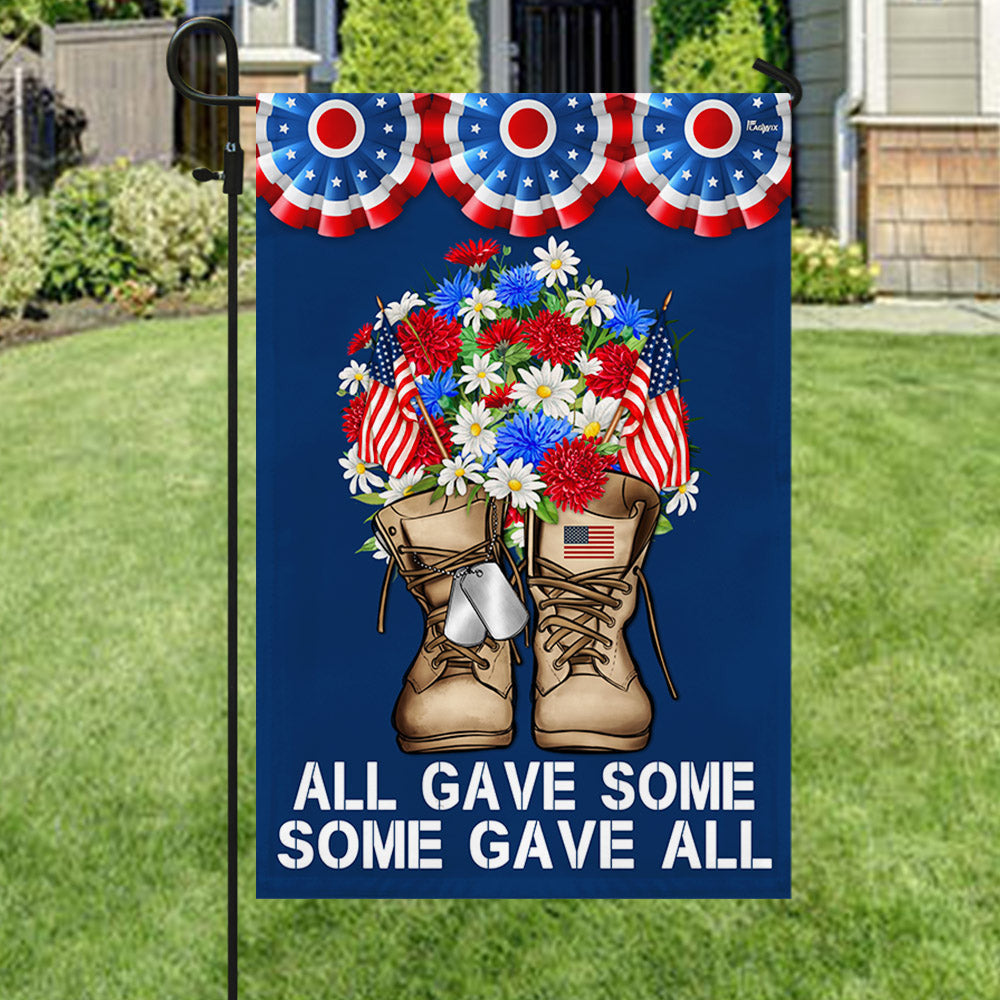250 Years Of America Flag All Gave Some Some Gave All Patriotic Porch Decor - Merchluma