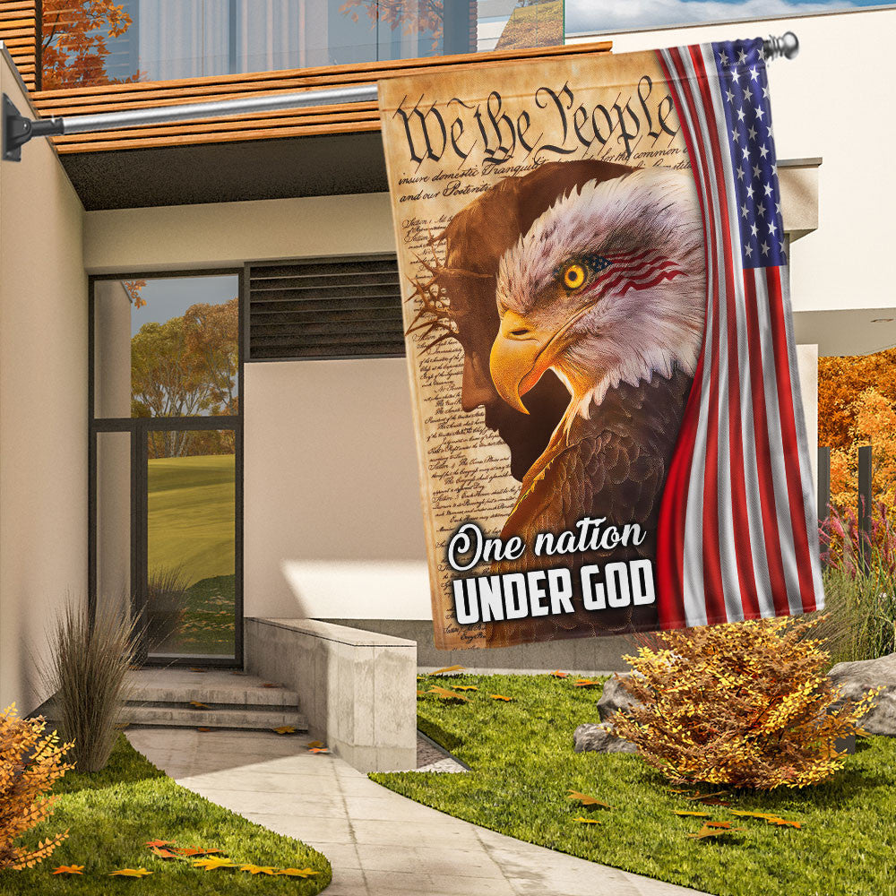 250 Years Of America Flag One Nation Under God Home Decor Patriotic Gifts - Merchluma