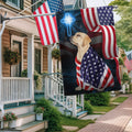 America 250 Years Labrador Retriever Flag Independence Day Garden Decor Patriotic Gifts - Merchluma