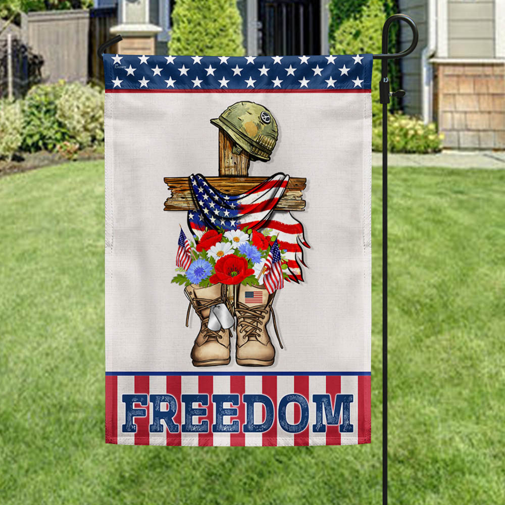 USA 250 Years Of Freedom Boots Flag 4Th Of July Patriotic Home Decor Gift For Veteran - Merchluma