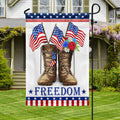 USA 250 Years Of Freedom Boots Flag 4Th Of July Patriotic Porch Decor Gift For Veteran - Merchluma