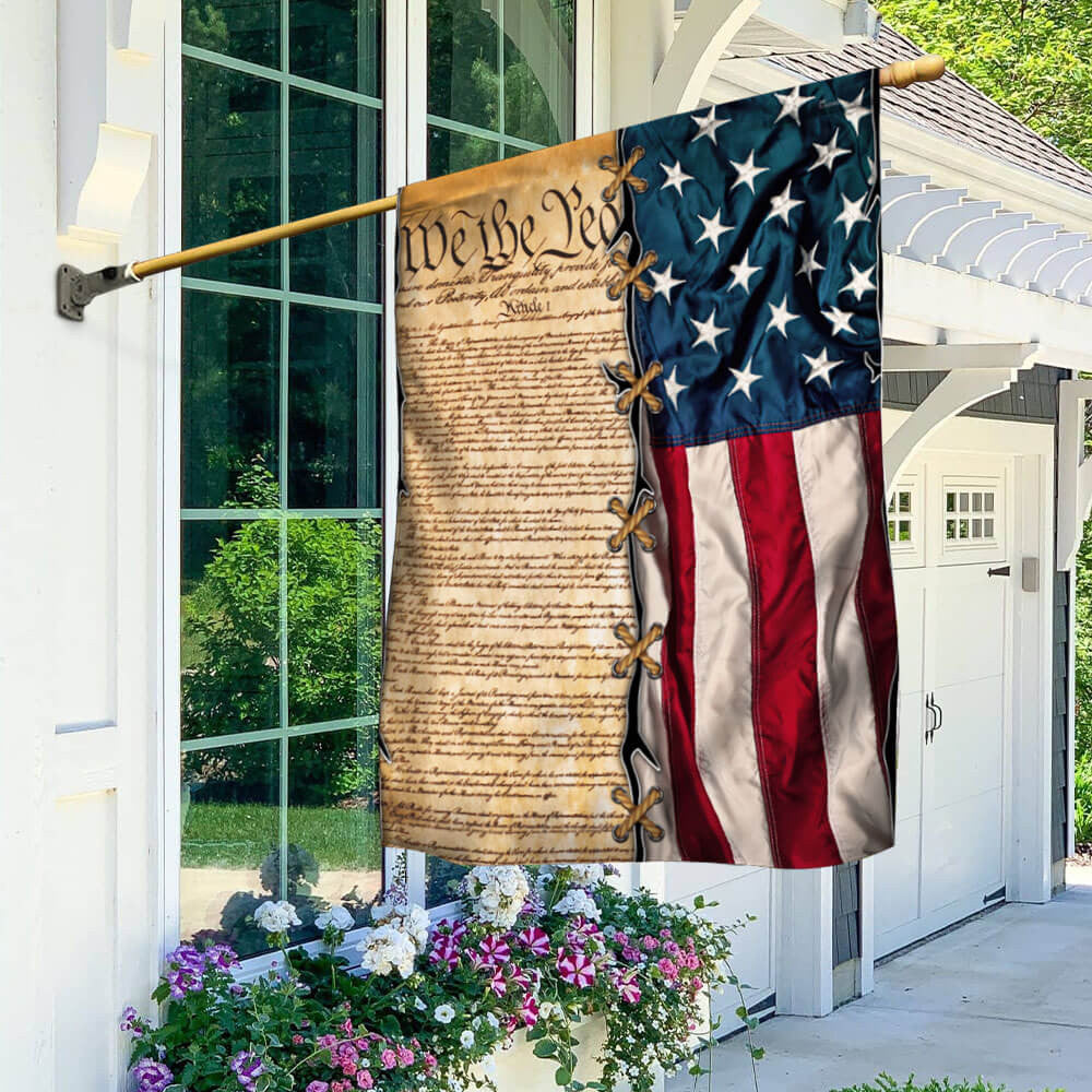 USA 250 Years Of Freedom Flag We The People American Home Decor Gifts Ideas - Merchluma