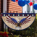 USA 250 Years Statue Of Liberty Fan Flag Fourth Of July Garden Decor Patriotic Gifts - Merchluma