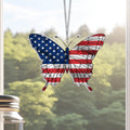 Patriotic Butterfly 4th Of July Suncatcher 4Th Of July Home Decor Patriotic Gifts - Merchluma