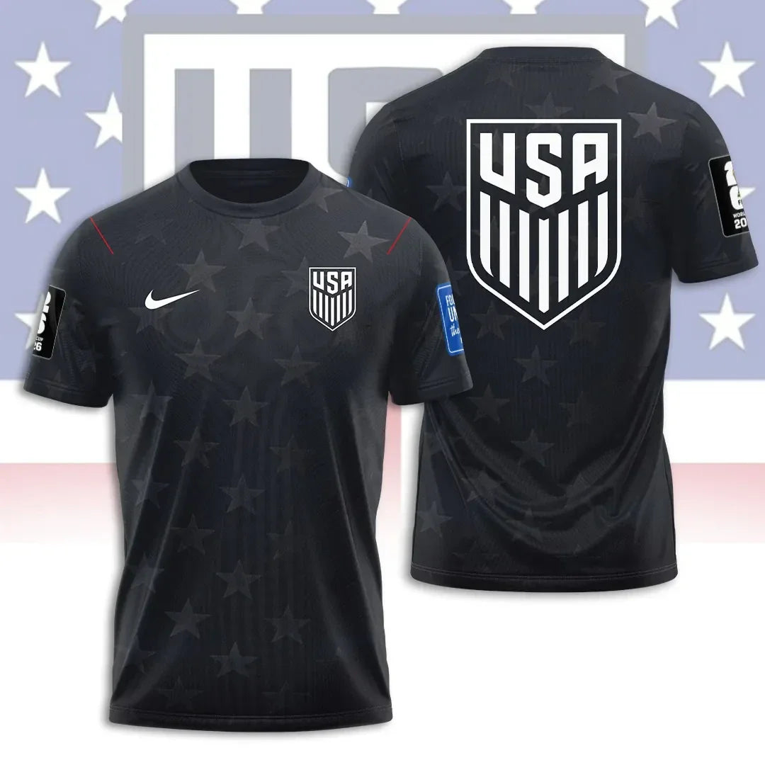 USMNT FIFA World Cup Merch 2026 USA National Football T-Shirt Match Day Shirts Gift For Fans - Merchluma